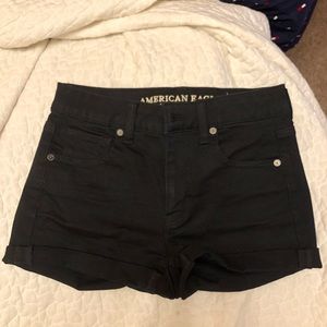 Black American Eagle Shorts